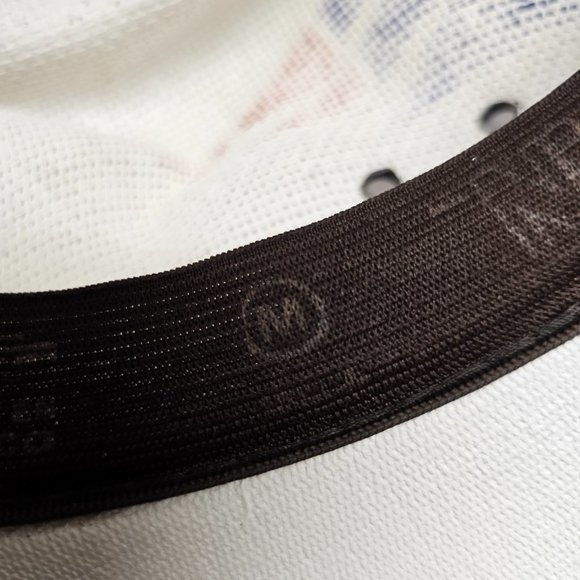 New England PATRIOTS Hard Straw Hat Fan Nicol Hats Football Team Boston Logo M - Picture 10 of 16